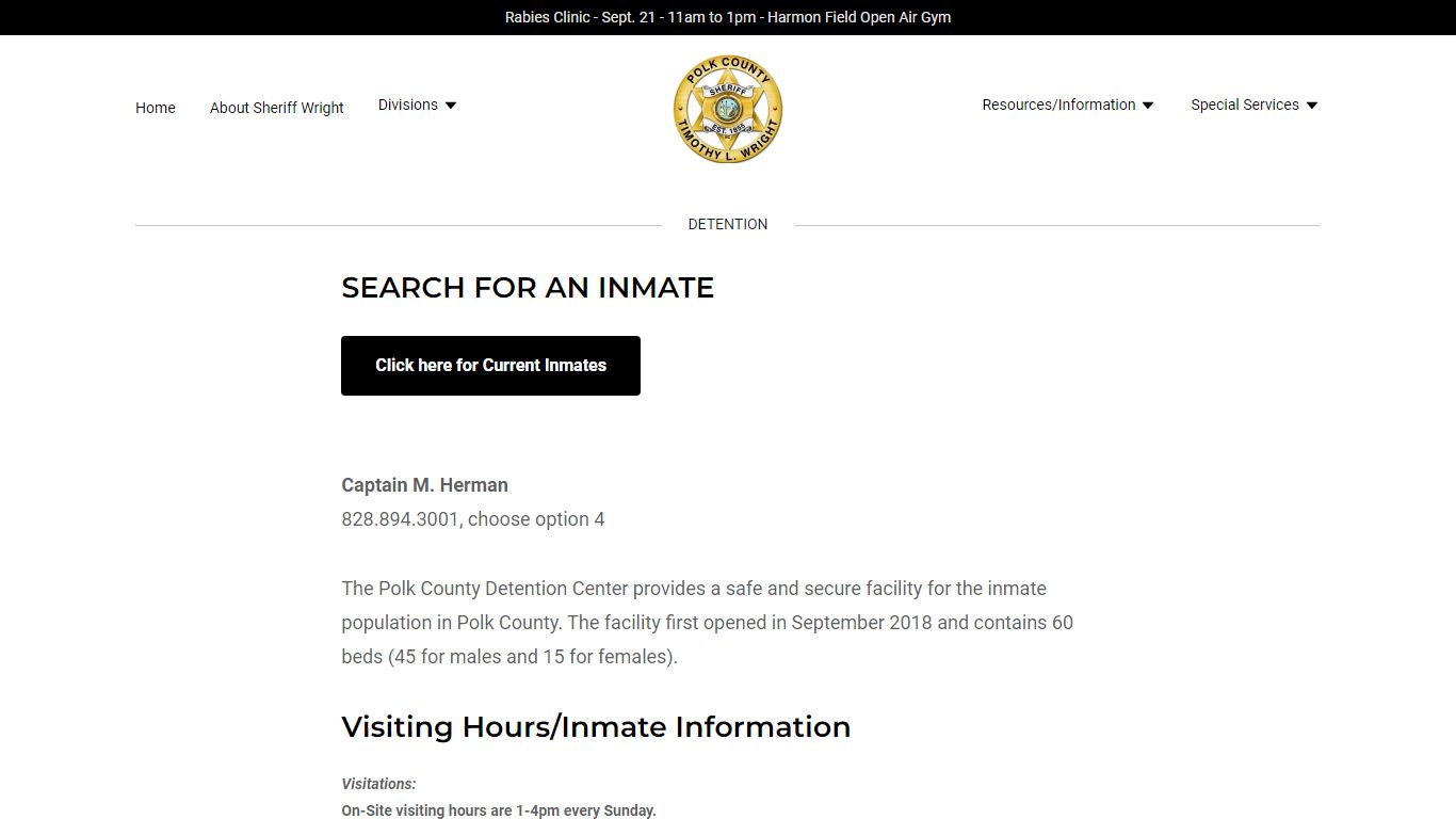 DETENTION - Polk County Sheriff's Office